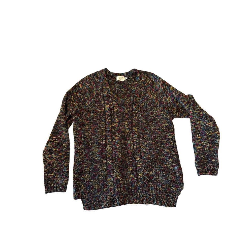 Womens Colorful Knit‎ Cardigan Sweater Long Sleeve Casual Warm Cozy